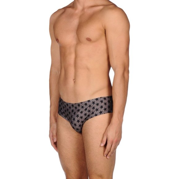 'I-AM' Men's All-Over Stars Printed SWIMSUIT - Picture 4 of 12